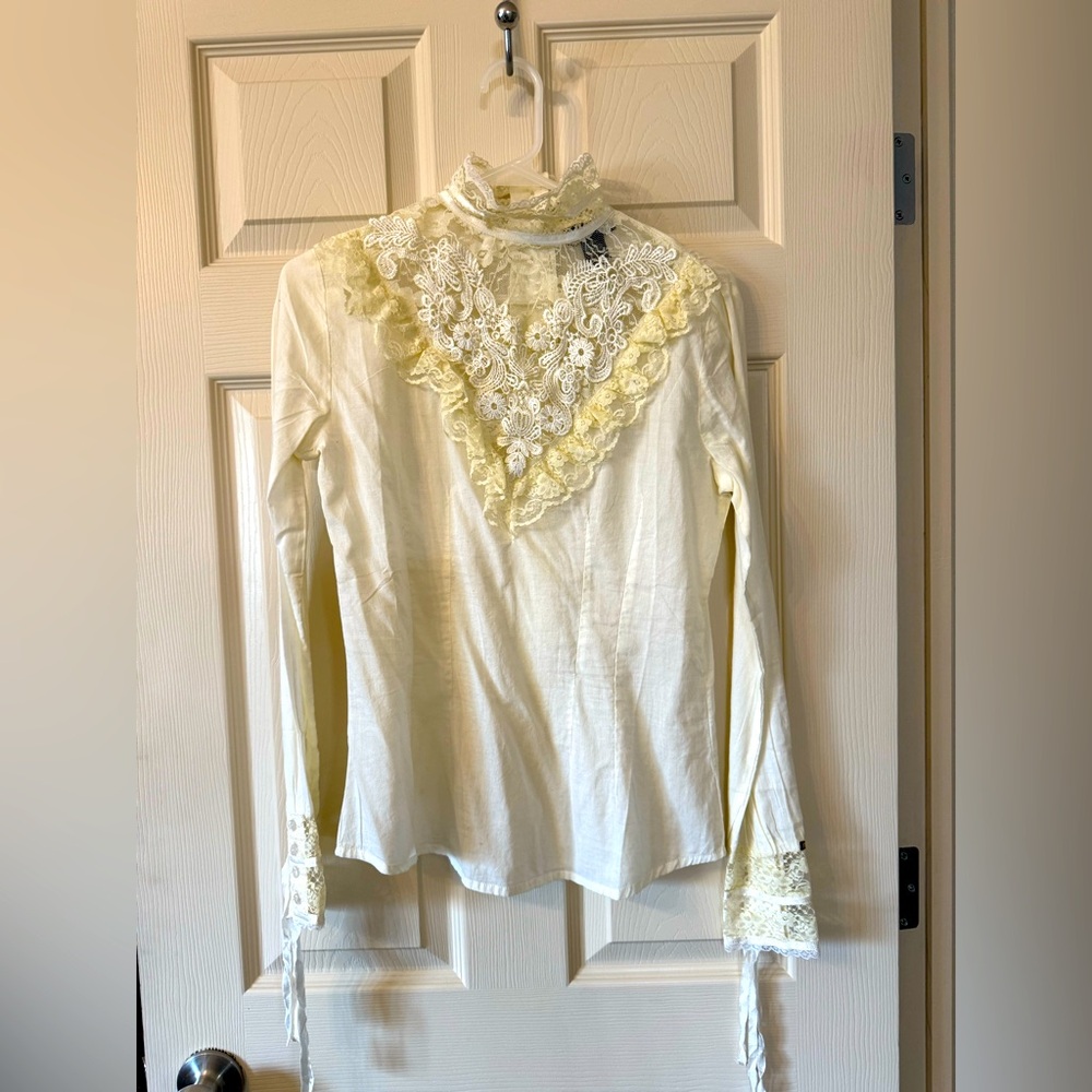Gorgeous Dex Size S High Lace Neck Victorian Vibe Size S